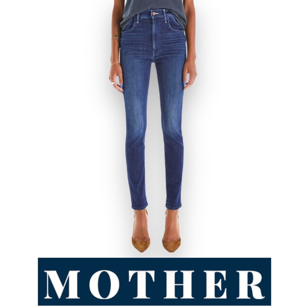 MOTHER The Stash Swooner Ankle Fray Jeans